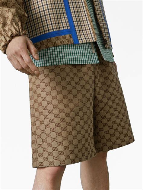 short da gucci masculino|farfetch gucci shorts.